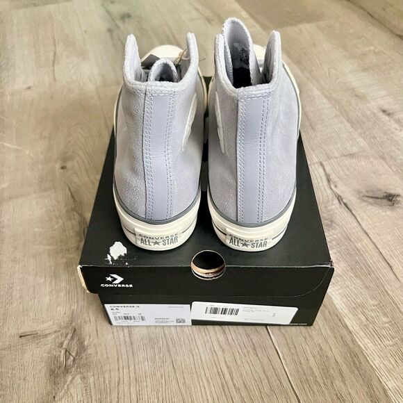 Converse-Chuck Taylor All Star Hi Lift Sneaker-GRAVEL GREY-size 8.5-NEW! - Picture 7 of 9